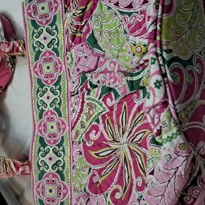 Vera Bradley Lg. Over the shoulder retired print morgan